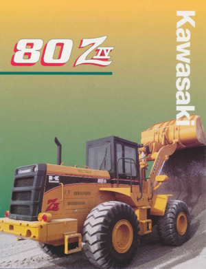 Kolové nakladače Kawasaki 80Z IV