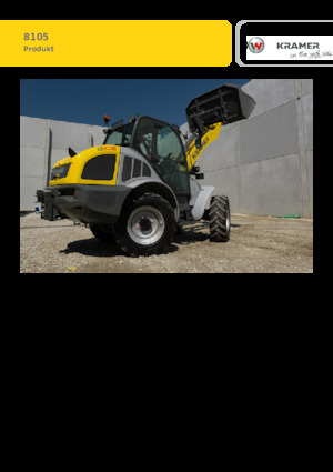 Kolové nakladače Kramer 8105