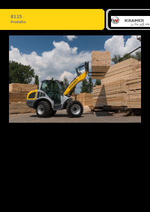 Kolové nakladače Kramer 8115