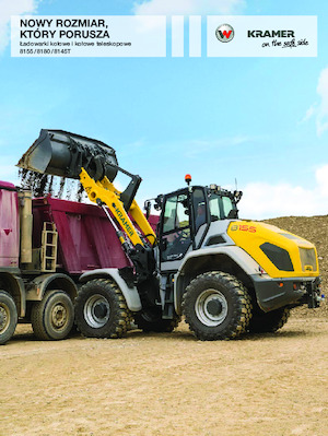 Kolové nakladače Kramer 8145T