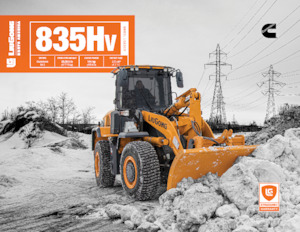 Kolové nakladače Liugong 835HV