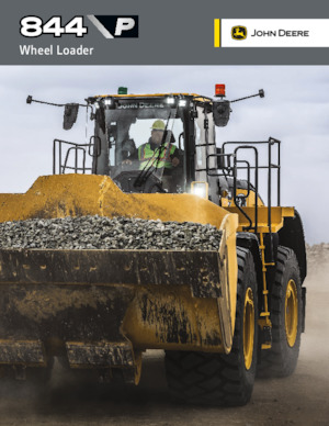 Kolové nakladače John Deere Construction 844 P
