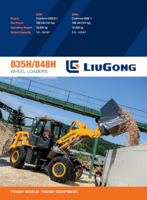 Kolové nakladače Liugong 848H