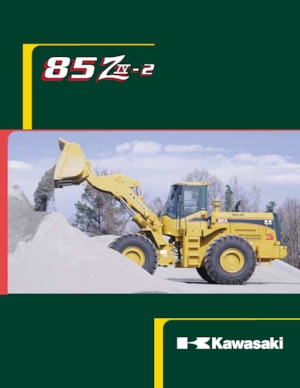 Kolové nakladače Kawasaki 85Z IV-2