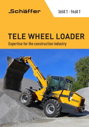 Kolové nakladače Schäffer 3650 T SLT