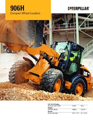 Kolové nakladače Caterpillar 906H