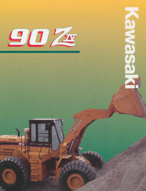 Kolové nakladače Kawasaki 90Z IV