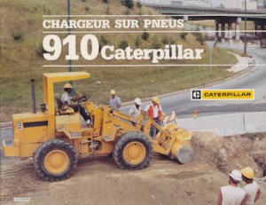 Kolové nakladače Caterpillar 910