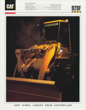 Kolové nakladače Caterpillar 928F