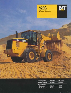 Kolové nakladače Caterpillar 928G