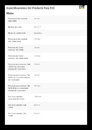 Kolové nakladače Caterpillar 930