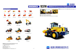 Kolové nakladače Sinomach 937H