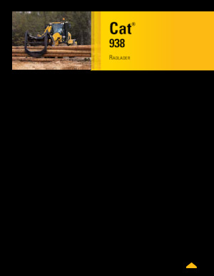 Kolové nakladače Caterpillar 938