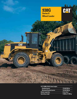 Kolové nakladače Caterpillar 938G II