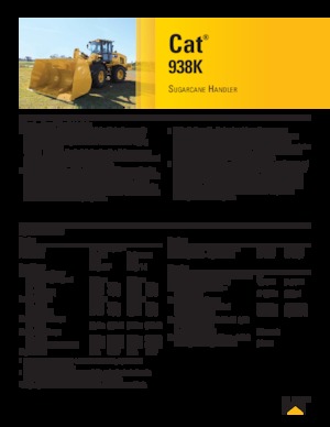 Kolové nakladače Caterpillar 938K