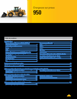 Kolové nakladače Caterpillar 950