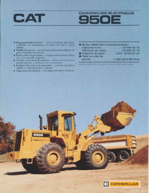 Kolové nakladače Caterpillar 950E
