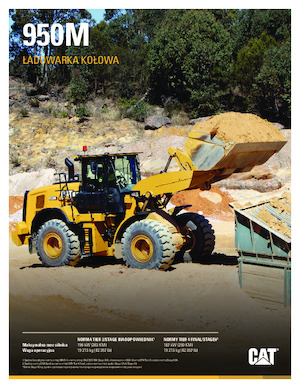 Kolové nakladače Caterpillar 950M