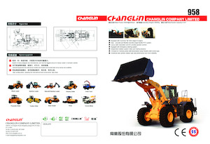 Kolové nakladače Changlin 958