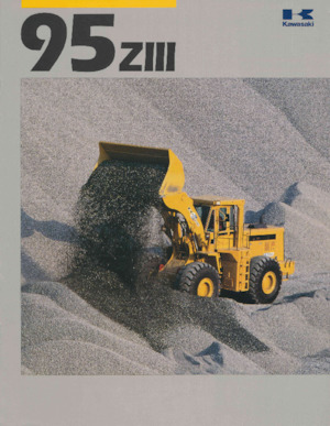 Kolové nakladače Kawasaki 95Z III