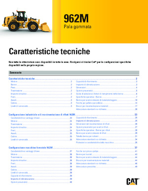 Kolové nakladače Caterpillar 962M