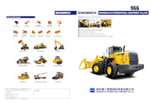 Kolové nakladače Sinomach 966
