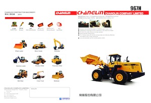 Kolové nakladače Changlin 967H
