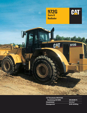 Kolové nakladače Caterpillar 972 G II