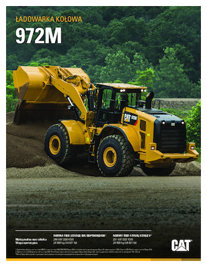 Kolové nakladače Caterpillar 972M