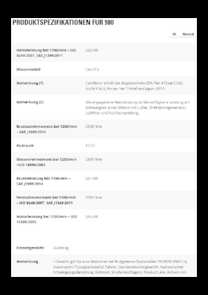 Kolové nakladače Caterpillar 980