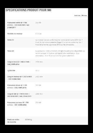 Kolové nakladače Caterpillar 980