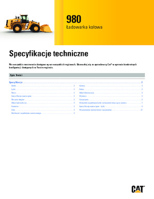 Kolové nakladače Caterpillar 980