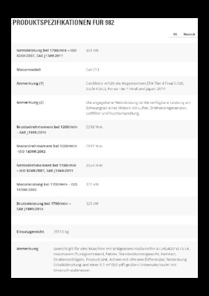 Kolové nakladače Caterpillar 982