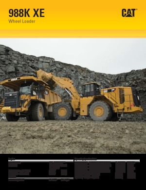 Kolové nakladače Caterpillar 988K XE