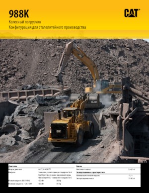 Kolové nakladače Caterpillar 988K
