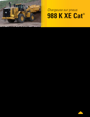 Kolové nakladače Caterpillar 988K XE
