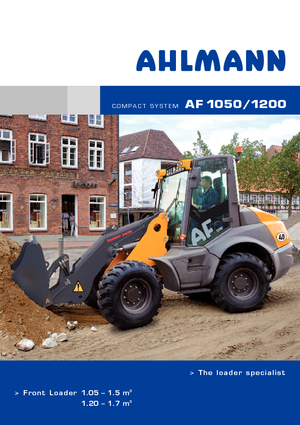 Kolové nakladače Ahlmann AF 1200