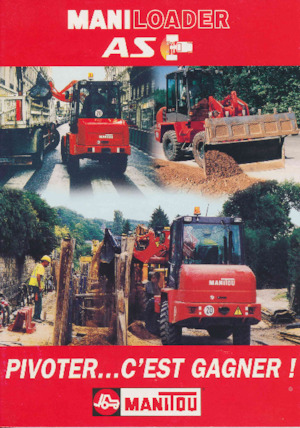 Kolové nakladače Manitou AS 14