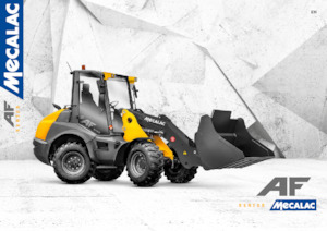 Kolové nakladače Mecalac AF1050