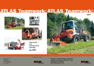 Kolové nakladače Atlas AGT