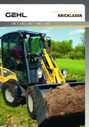 Kolové nakladače Gehl AL140
