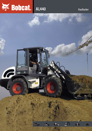 Kolové nakladače Bobcat AL 440