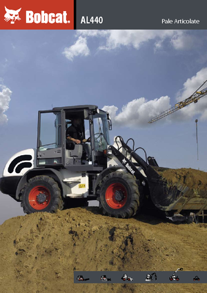 Kolové nakladače Bobcat AL 440