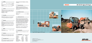 Kolové nakladače Atlas AR 35