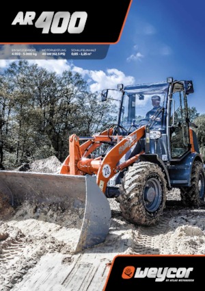 Kolové nakladače weycor AR 400