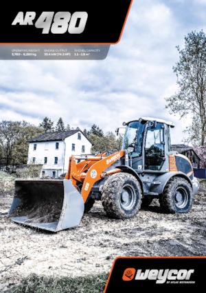 Kolové nakladače weycor AR 480