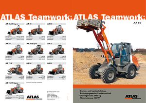Kolové nakladače Atlas AR 50