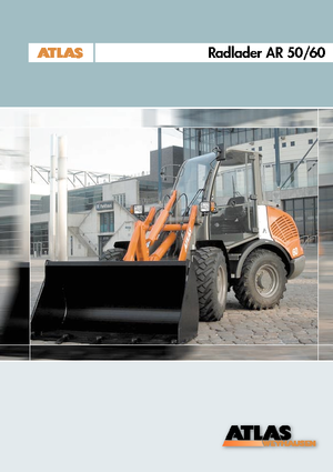 Kolové nakladače Atlas AR 50