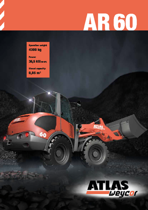 Kolové nakladače Atlas AR 60