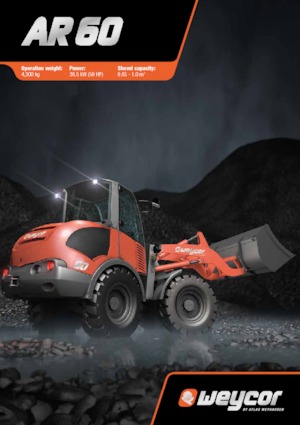 Kolové nakladače Atlas-weycor AR 60